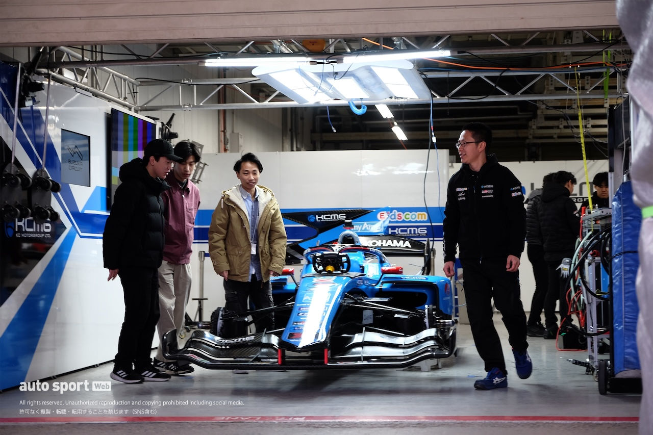 2025スーパーフォーミュラ鈴鹿公式テスト　搬入日の様子