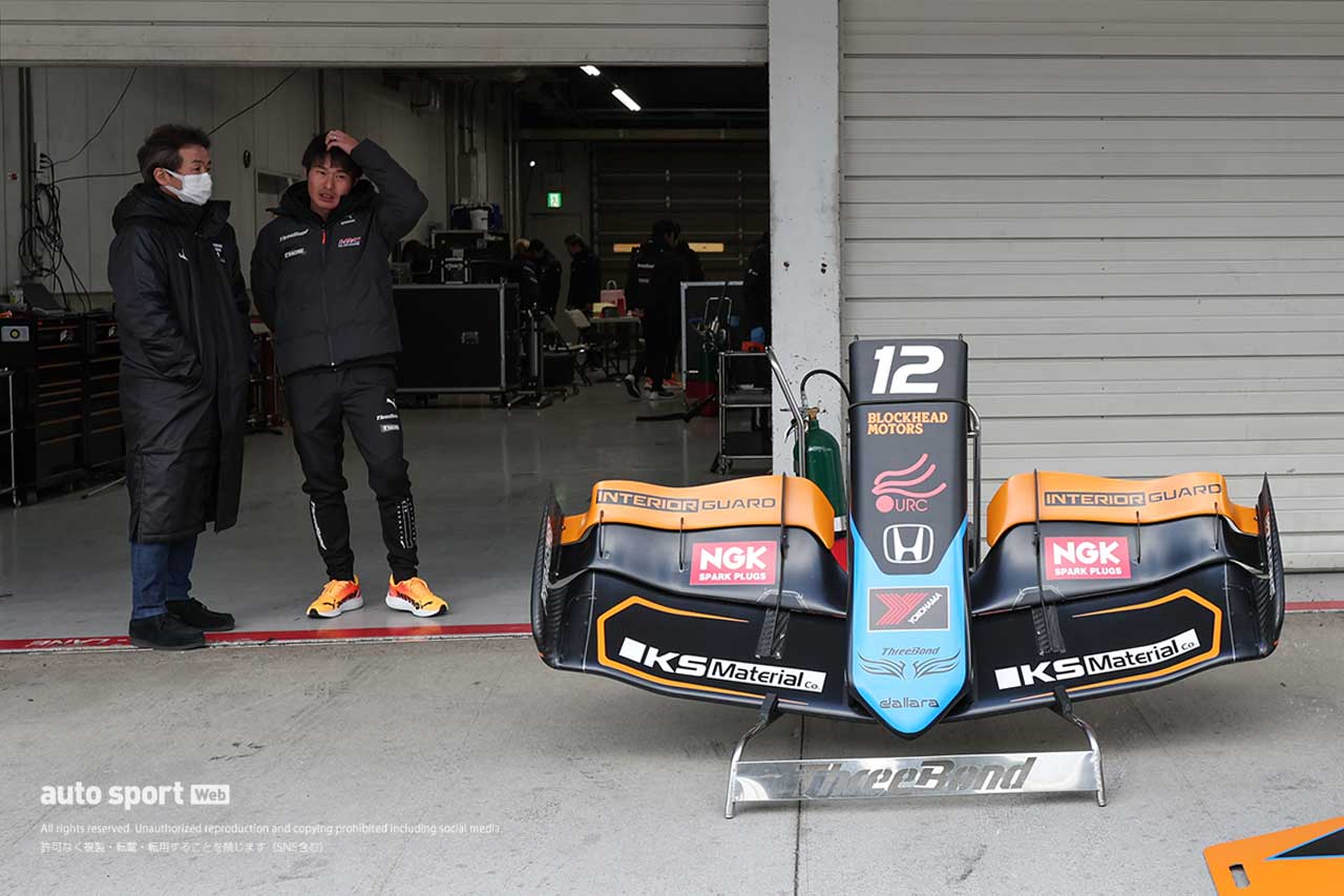 2025スーパーフォーミュラ鈴鹿公式テスト　搬入日の様子