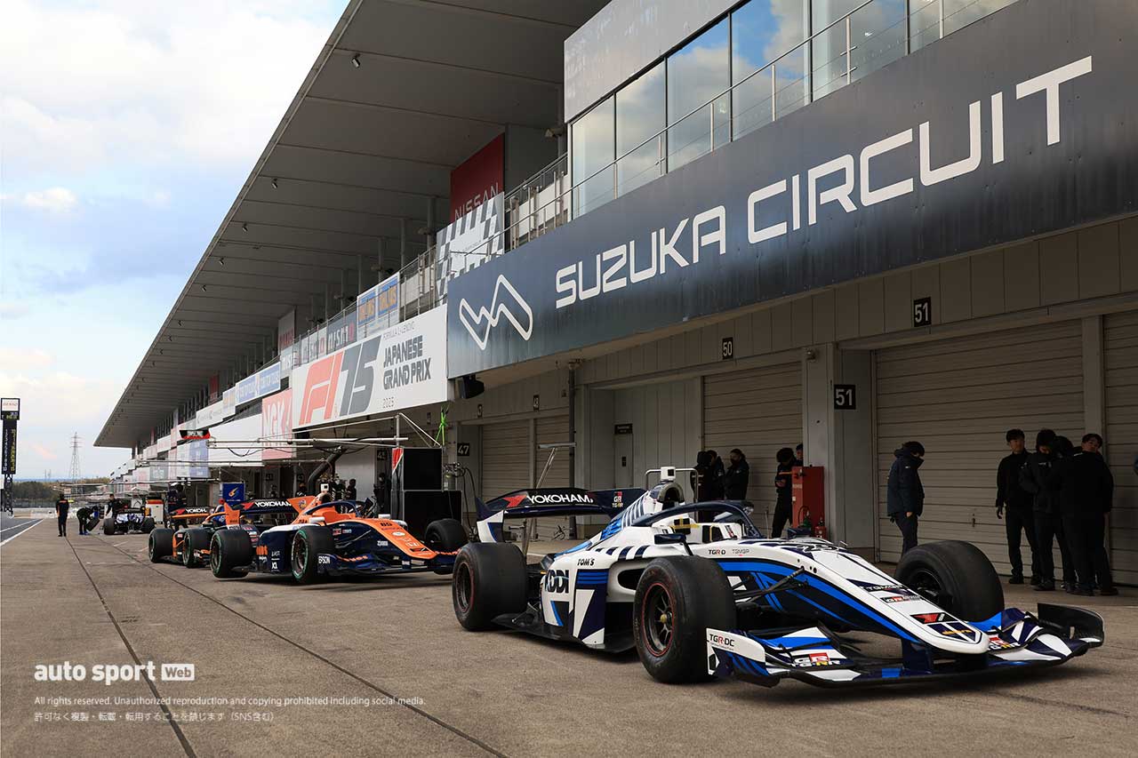 2025スーパーフォーミュラ鈴鹿公式テスト　搬入日の様子