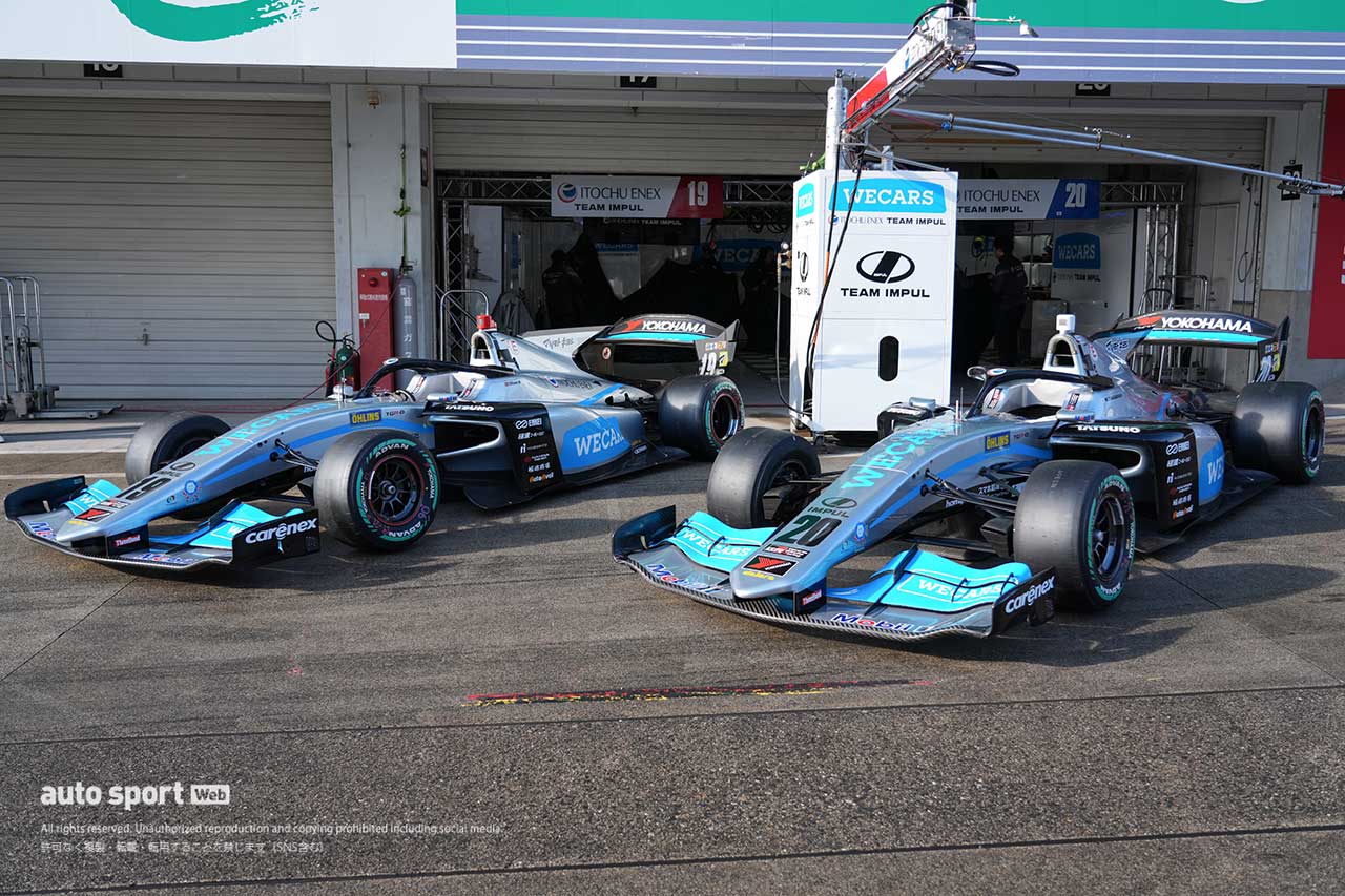 ITOCHU ENEX WECARS TEAM IMPULのマシンカラーお披露目