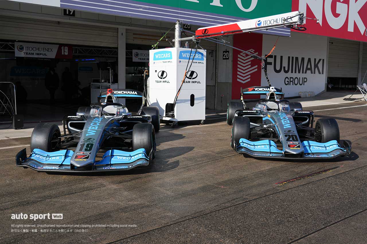 ITOCHU ENEX WECARS TEAM IMPULのマシンカラーお披露目