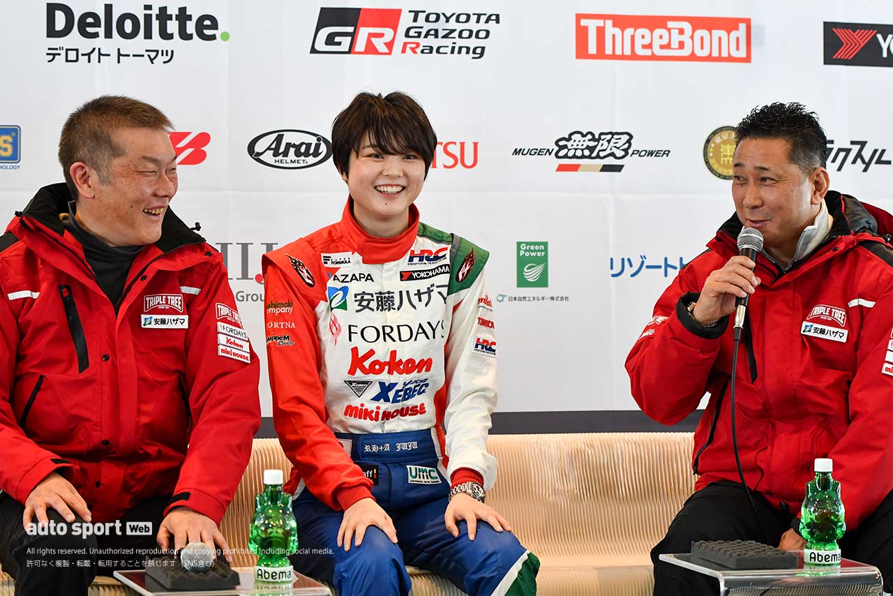 Juju（HAZAMA ANDO Triple Tree Racing）