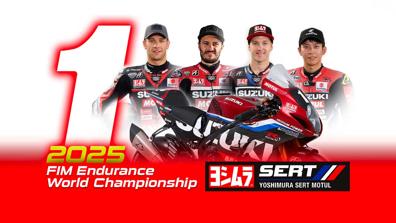 2025年のヨシムラSERT Motulのライダーラインアップ