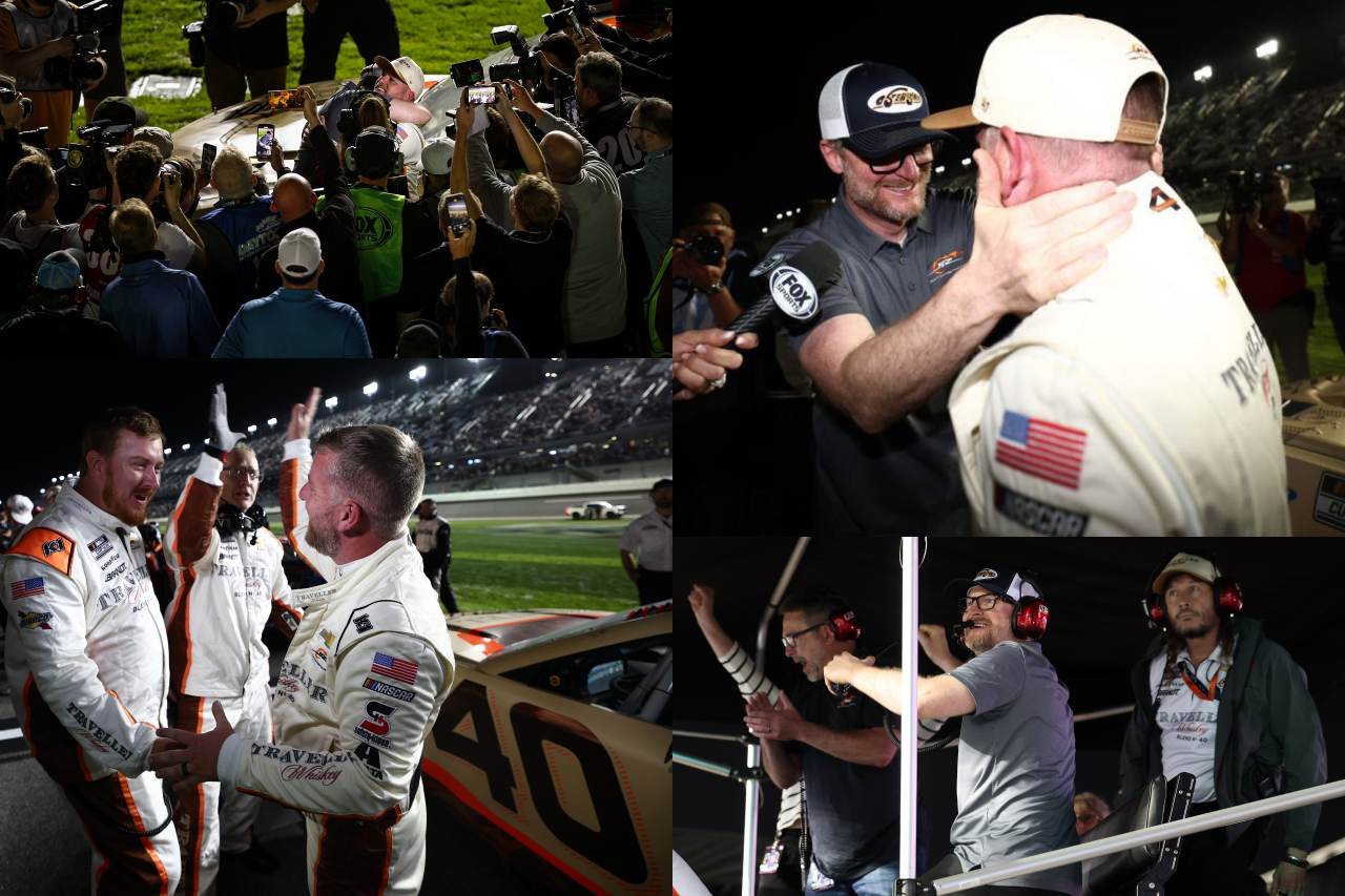 カストロネベスやJRMも決勝へ。バイロンが“白煙の最終周”から連覇達成／NASCAR開幕戦デイトナ500
