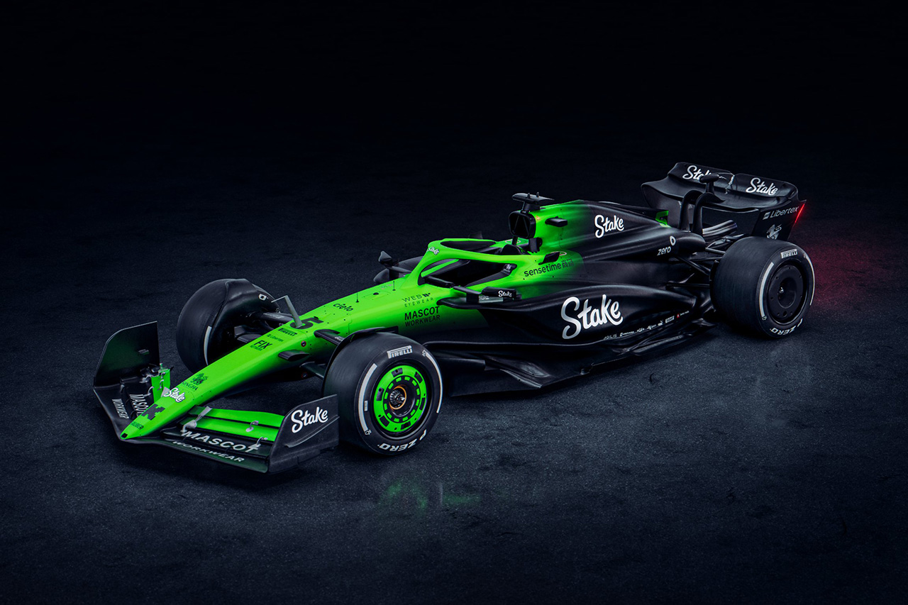 キック・ザウバーの2025年マシン『C45』のカラーリング
