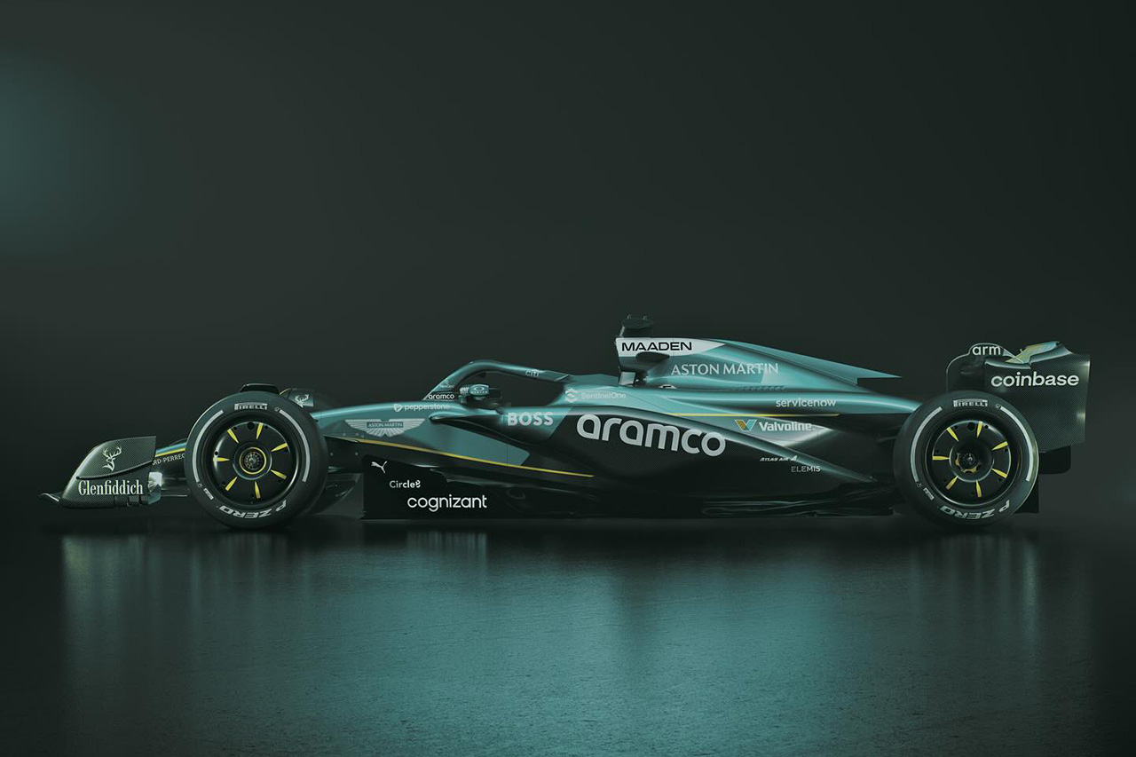 アストンマーティン、お馴染みのグリーンを継続の新型マシン『AMR25』リバリーを初公開。ブランドならではの特別映像も