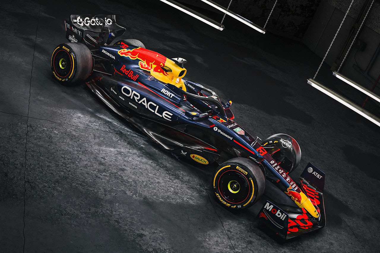 レッドブル・レーシングの2025年マシン『RB21』のカラーリング