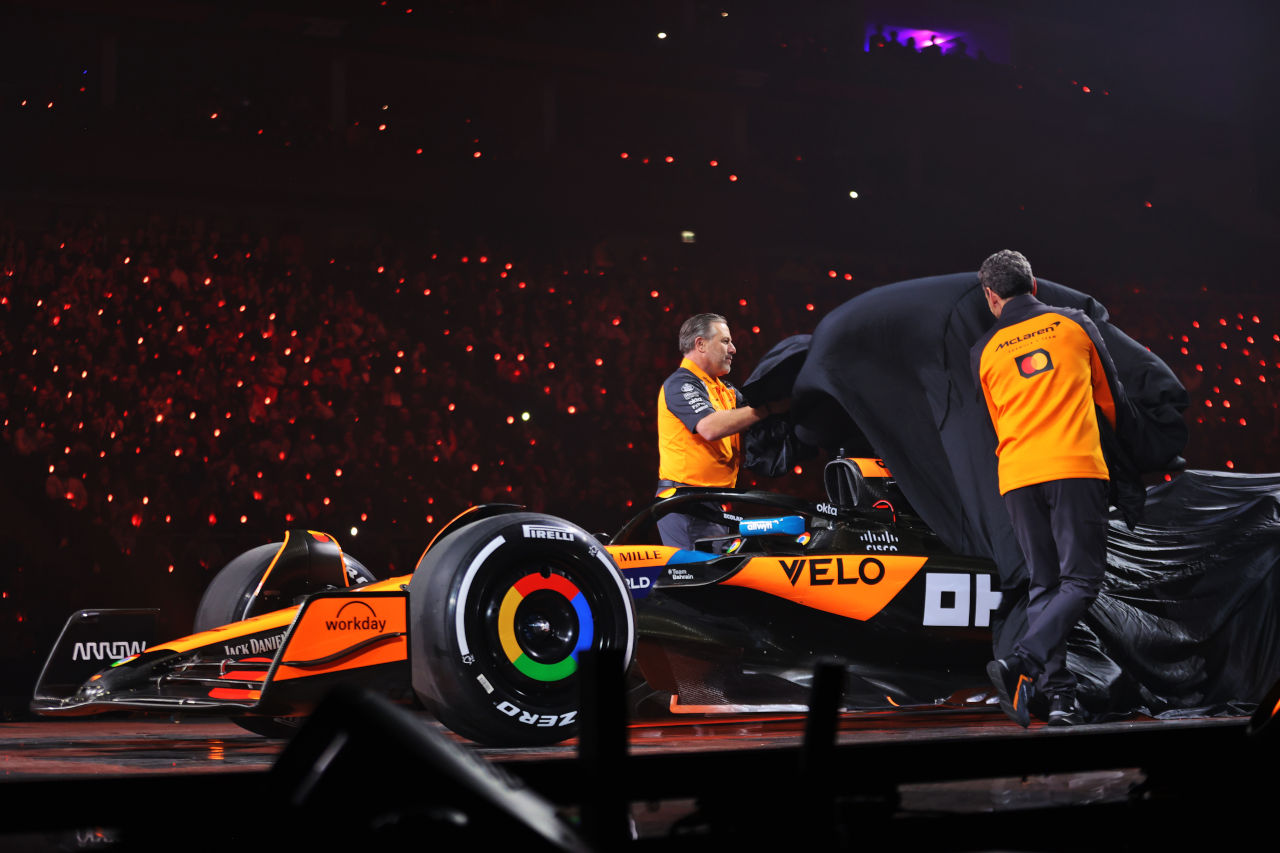 2025年型F1、マクラーレンMCL39のカラーリング