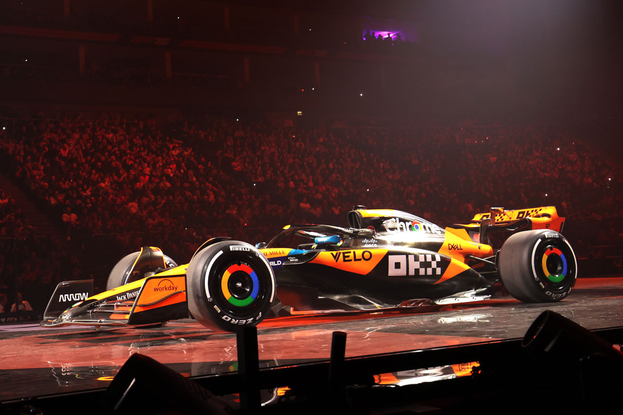 2025年型F1、マクラーレンMCL39のカラーリング