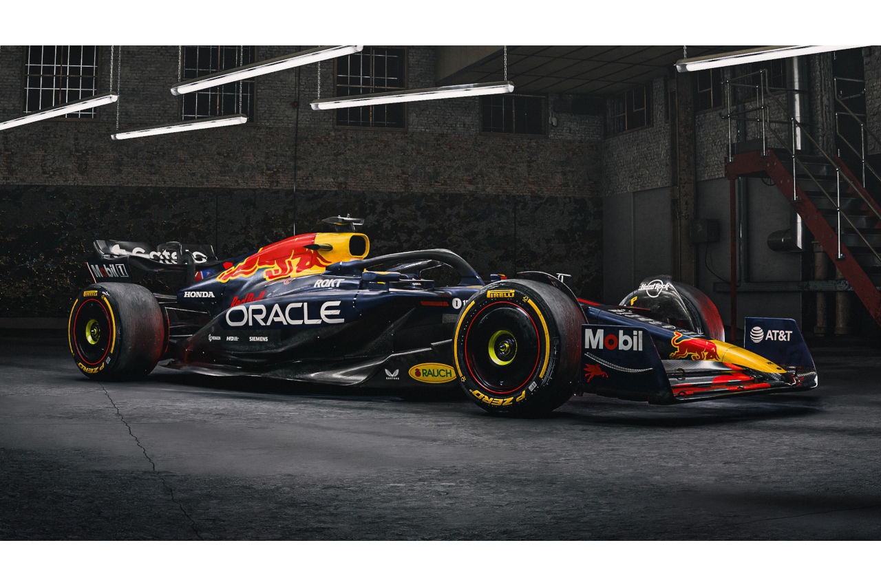 レッドブル・レーシングの2025年マシン『RB21』のカラーリング