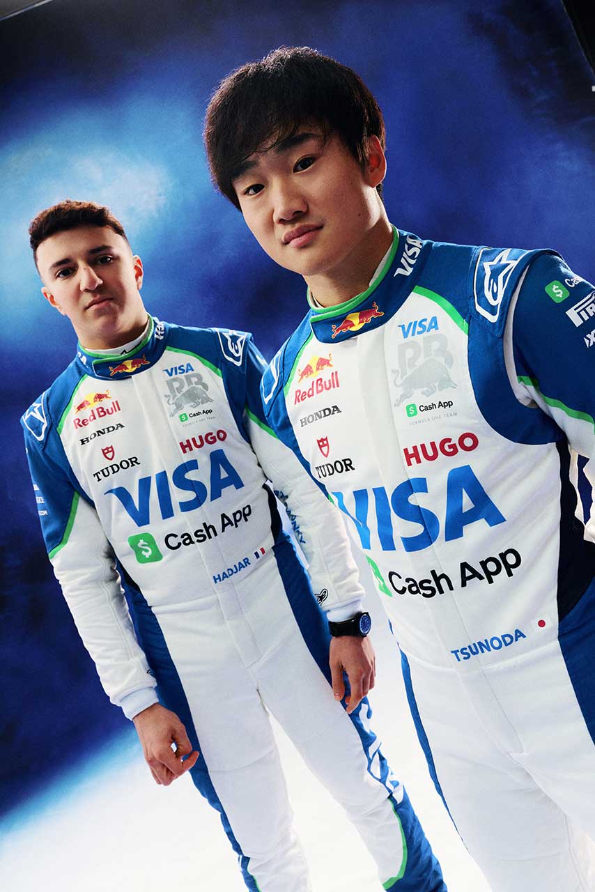 アイザック・ハジャル＆角田裕毅（レーシングブルズ）