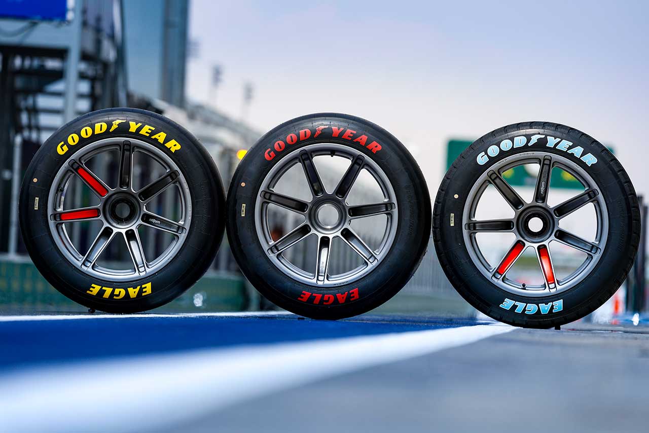 グッドイヤー　LMGT3用タイヤ