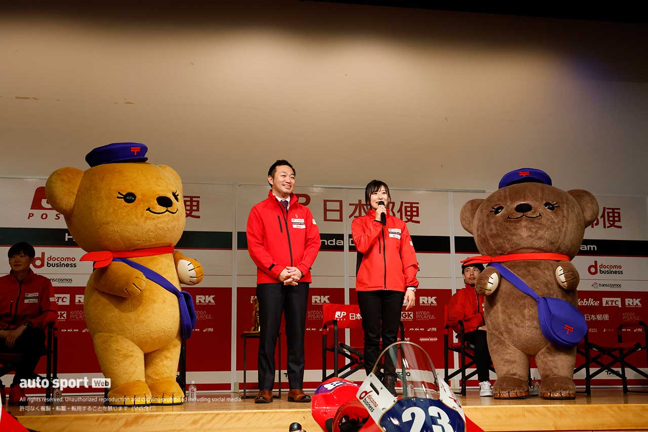 西村硝が新加入し全日本ロードST1000にエントリー「尊敬する高橋選手に続きたい」。日本郵便 Honda RACINGが2025年体制発表