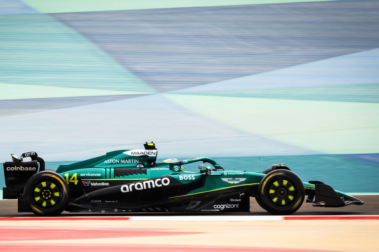 2025年F1プレシーズンテスト　フェルナンド・アロンソ（アストンマーティン）