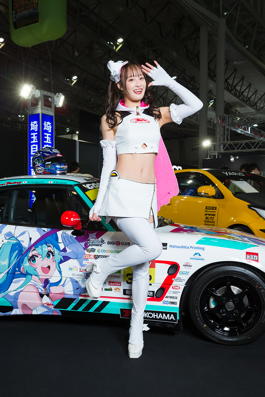 相沢菜月 埼玉自動車学校／東京オートサロン2025 2025年/オートサロンの写真①