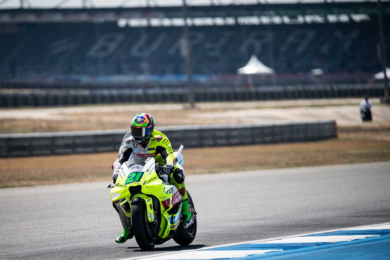 フランコ・モルビデリ（プルタミナ・エンデューロVR46レーシング・チーム）／2025MotoGP第1戦タイGP