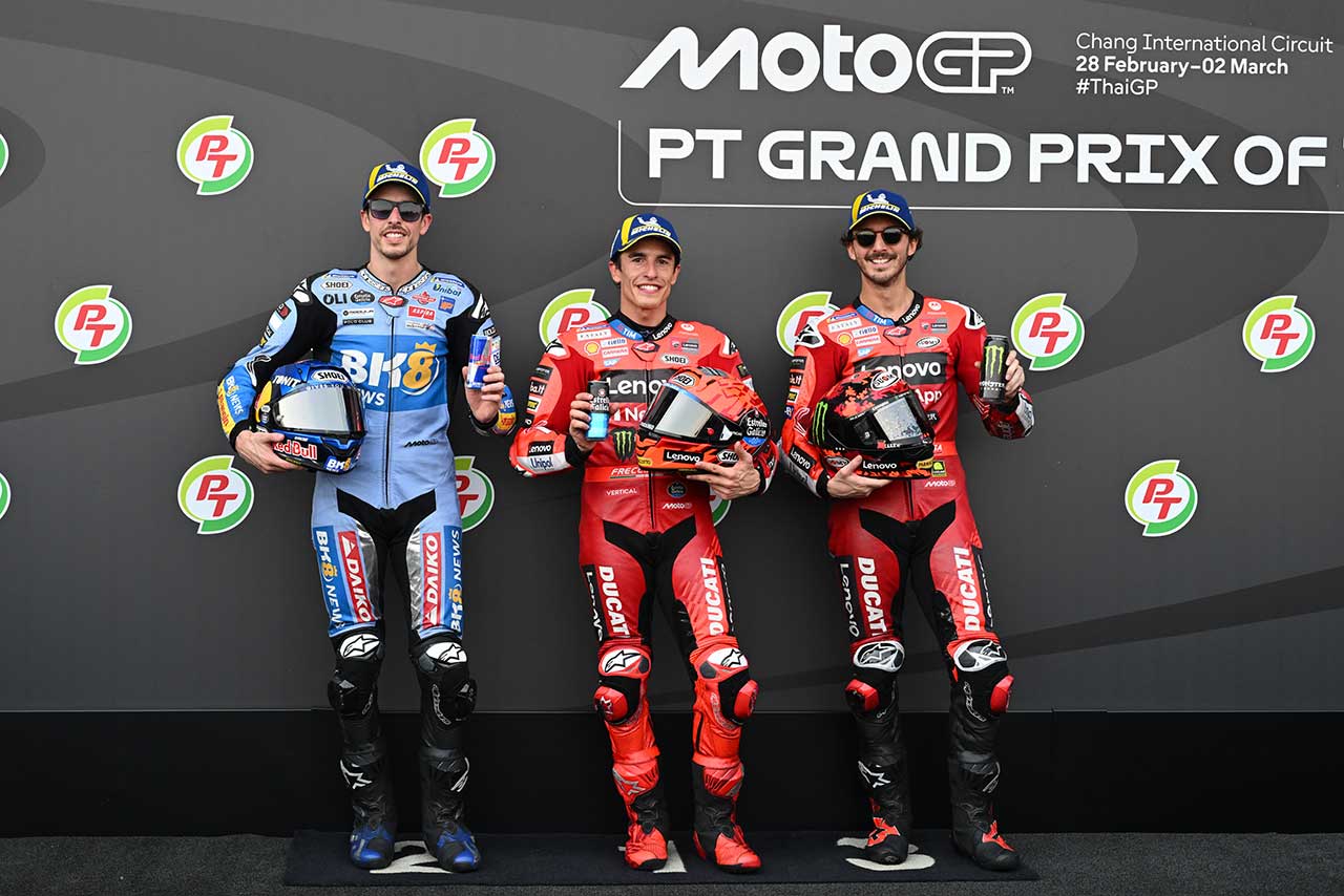 ルーキー小椋は予選5番手！マルク・マルケスがポール、ヤマハも上位グリッド獲得／第1戦タイGP