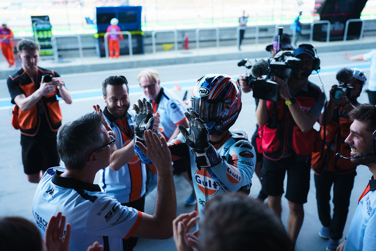 絶好調、小椋藍。表彰台目前の4位と元王者の追跡劇に「これ以上ないくらいに最高！」／第1戦タイGP スプリント