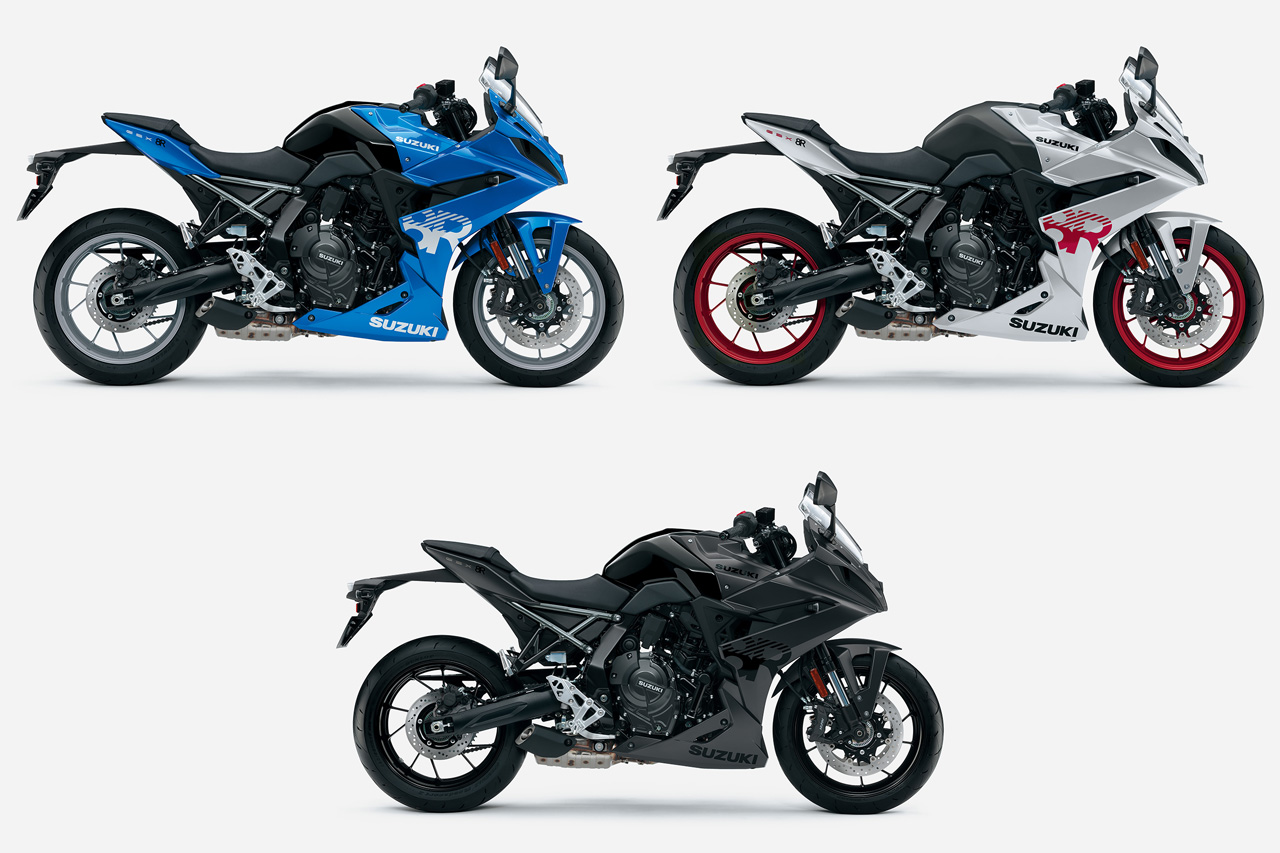 スズキ、『GSX-S1000GX』を含む計5車種の2025年モデルを発表。3月14日より発売