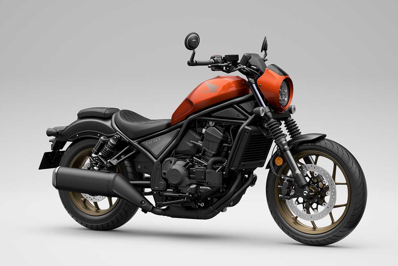 ホンダ、大型クルーザー『Rebel 1100』シリーズの一部仕様を変更して3月20日に発売。新タイプも追加