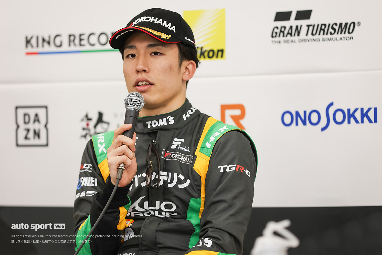 坪井翔（VANTELIN TEAM TOM’S）