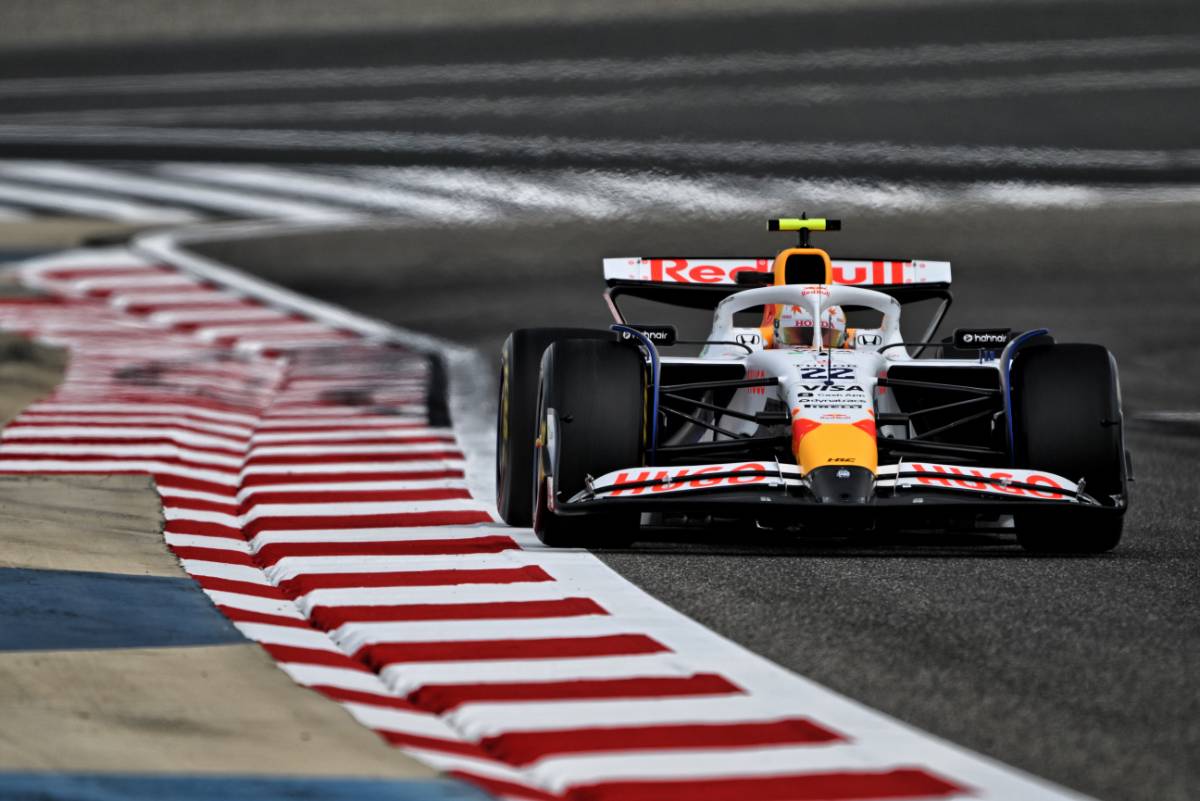 2025年F1プレシーズンテスト　角田裕毅（レーシングブルズ）