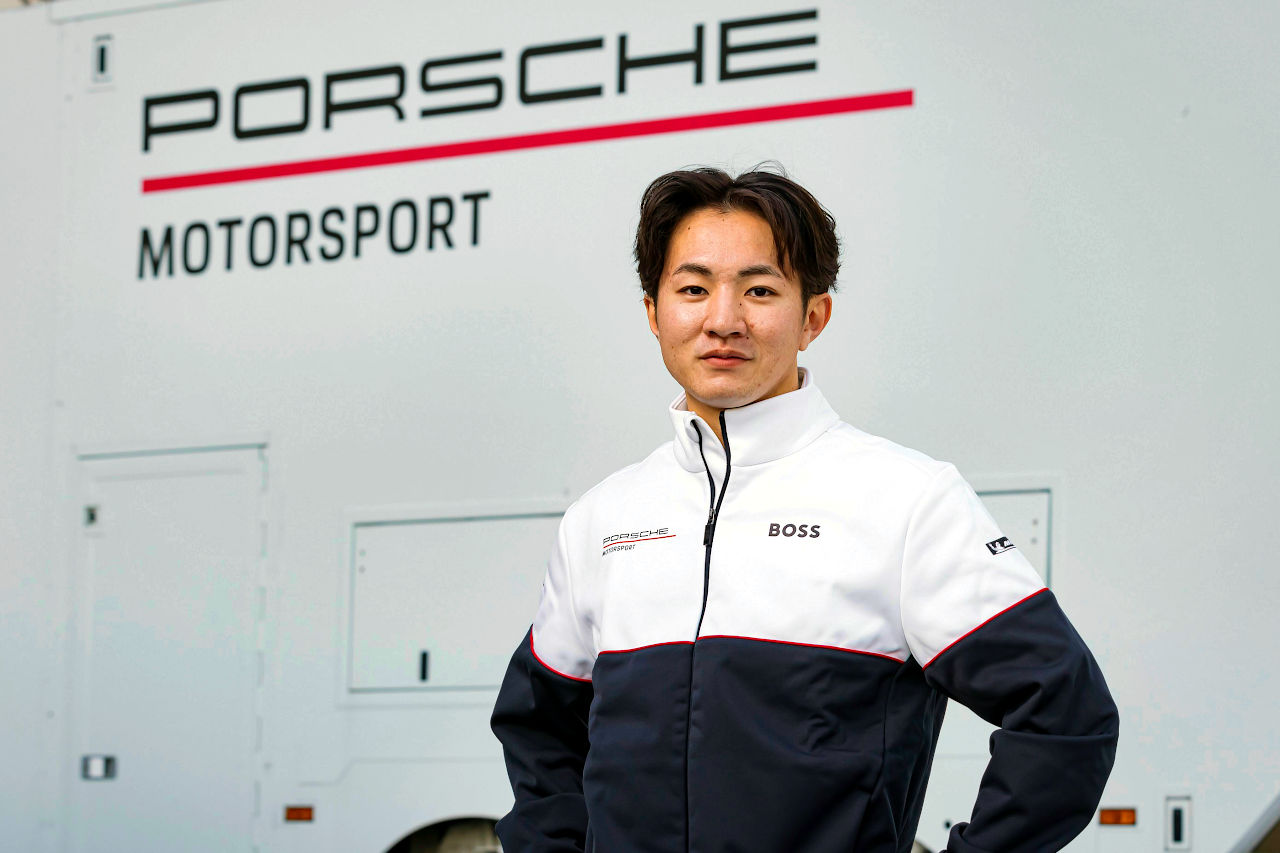 佐藤樹がポルシェジャパンジュニアドライバーに選出。「海外で活躍できるドライバーになる」