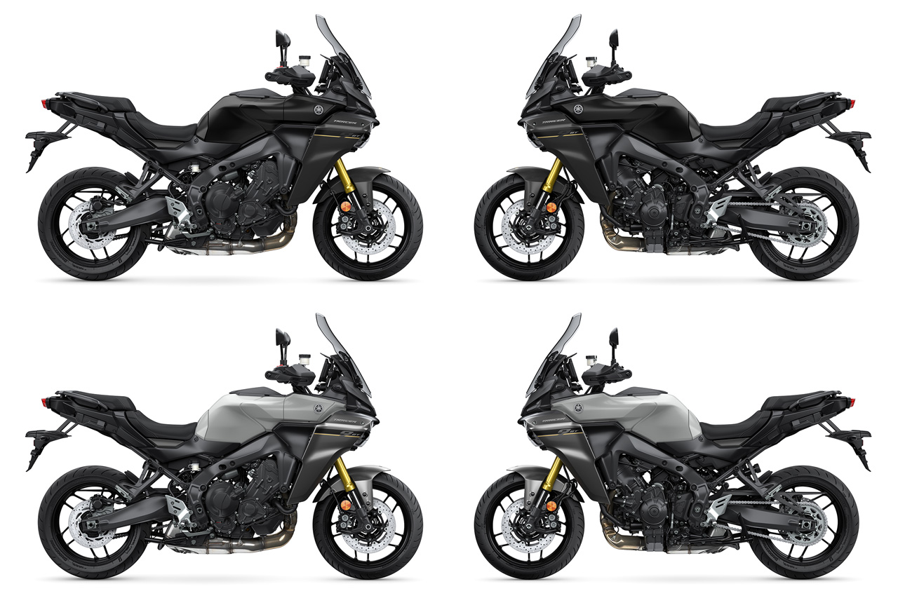 ヤマハ、新たな『トレーサー9 GT』を発表。マトリクスLEDヘッドランプを世界初採用