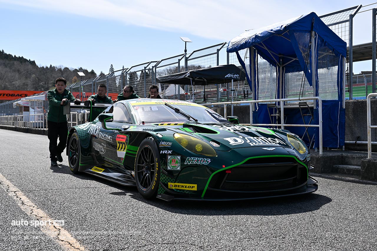 2025スーパーGT岡山公式テスト　3月14日 搬入日の様子