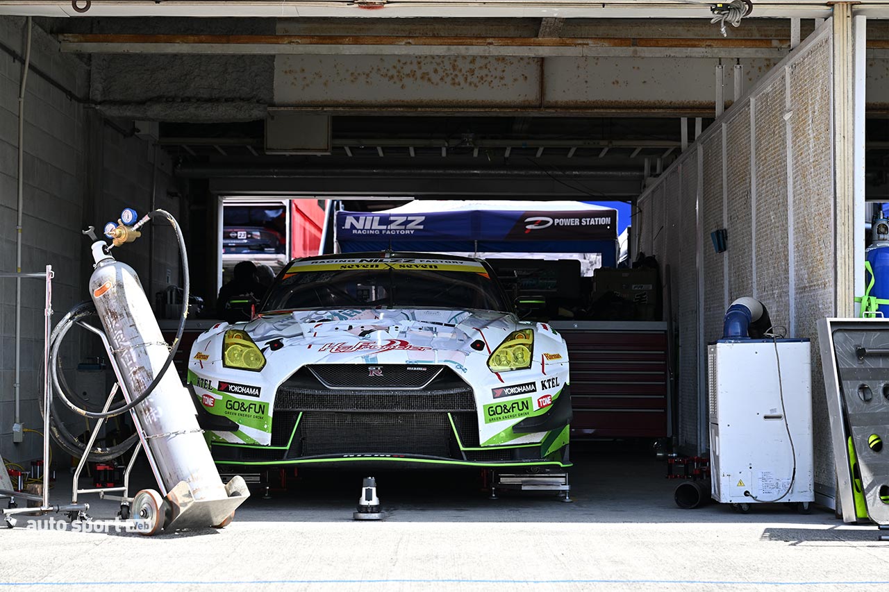 2025スーパーGT岡山公式テスト　3月14日 搬入日の様子