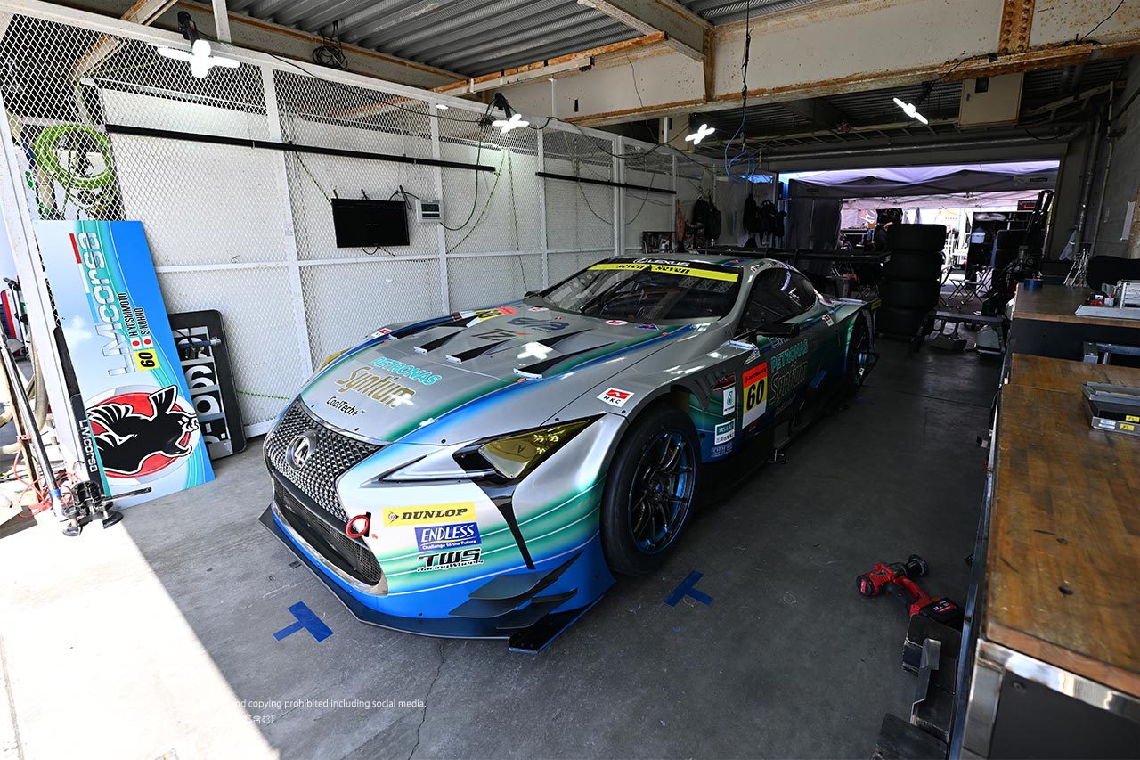 2025スーパーGT岡山公式テスト　3月14日 搬入日の様子