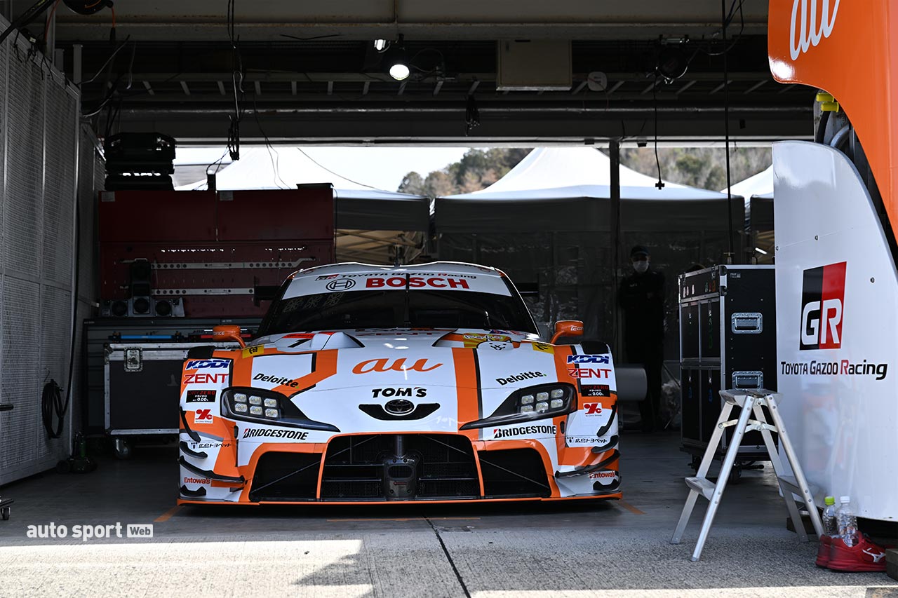 2025スーパーGT岡山公式テスト　3月14日 搬入日の様子