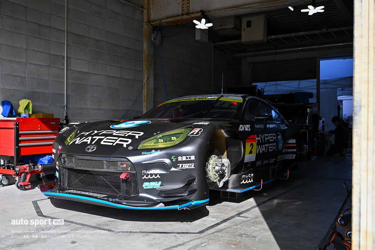 2025スーパーGT岡山公式テスト　3月14日 搬入日の様子