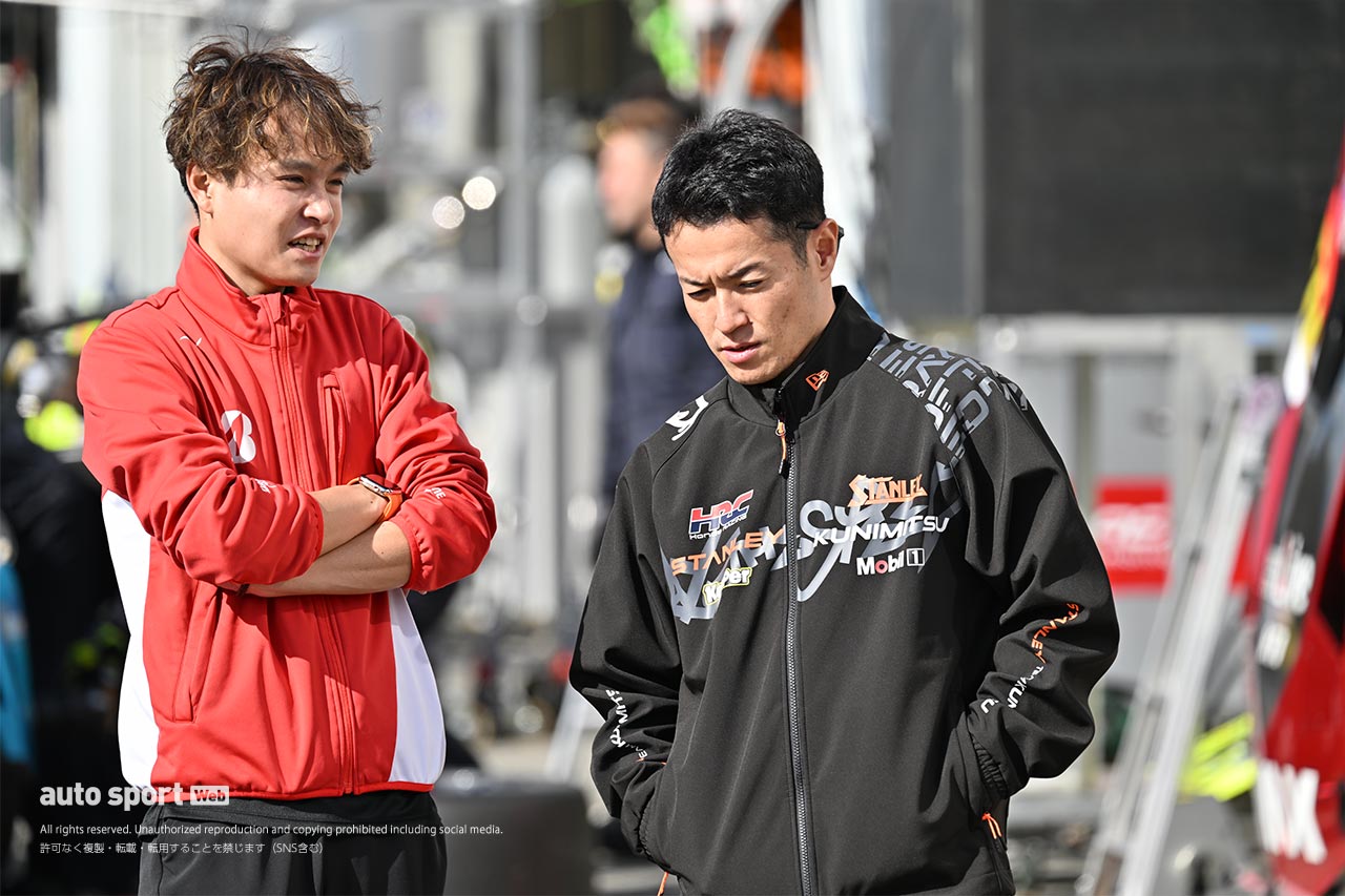 2025スーパーGT岡山公式テスト　3月14日 搬入日の様子