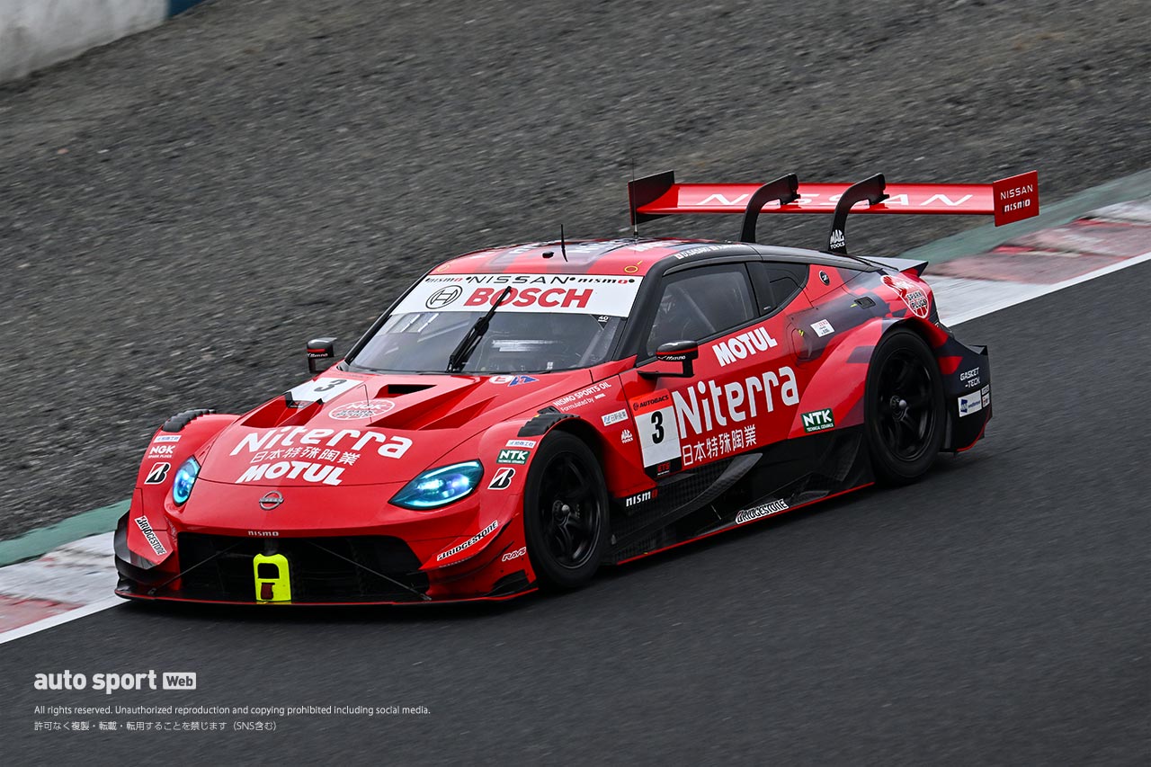 2025年スーパーGT岡山公式テスト走行全車総覧　GT500クラス