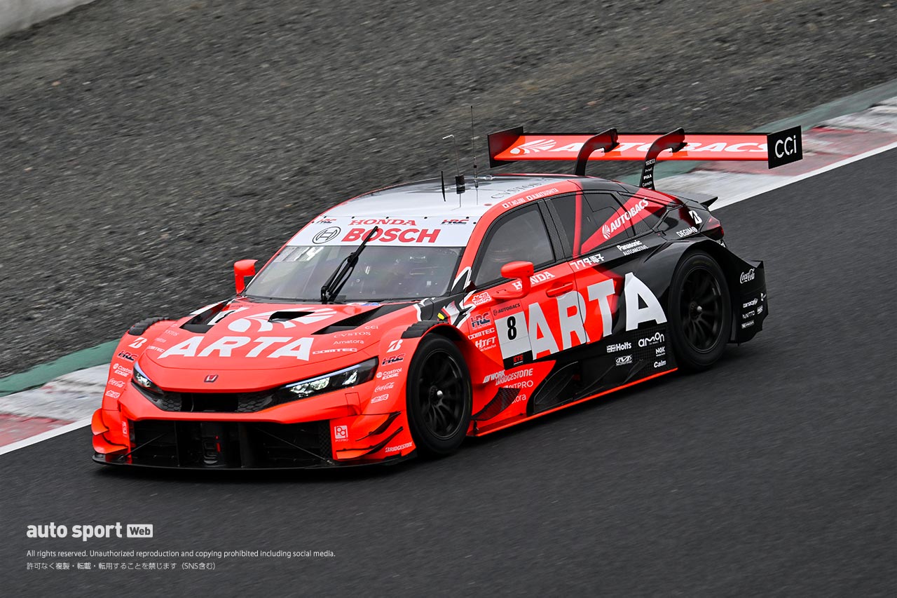 2025年スーパーGT岡山公式テスト走行全車総覧　GT500クラス