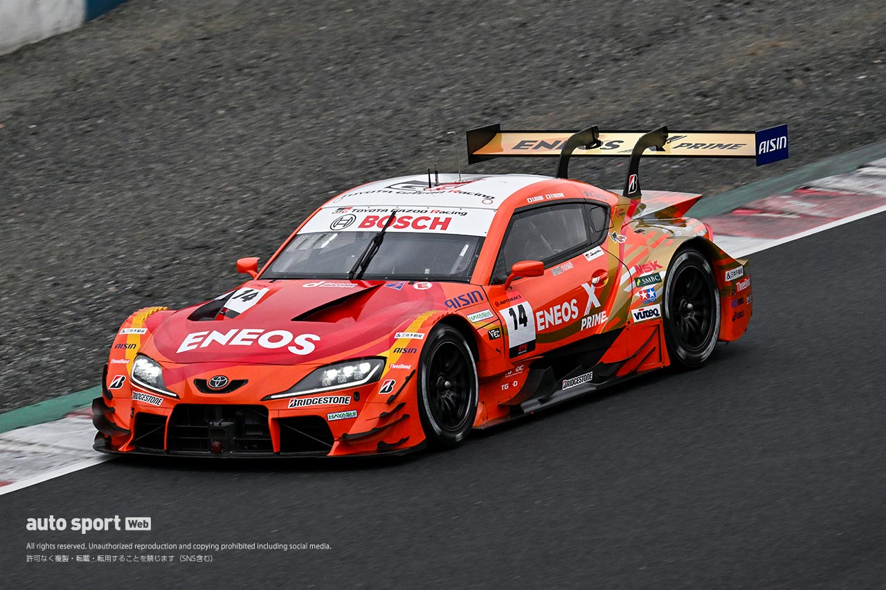 2025年スーパーGT岡山公式テスト走行全車総覧　GT500クラス