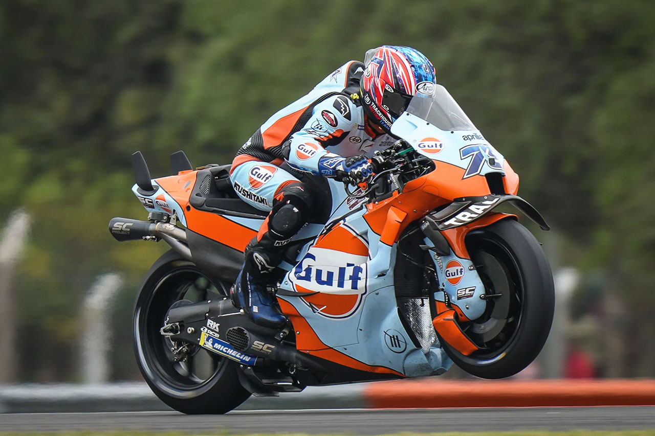 小椋藍（トラックハウスMotoGPチーム）