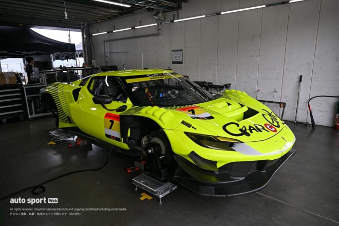 2025スーパーGT富士公式テスト　3月28日 搬入日の様子