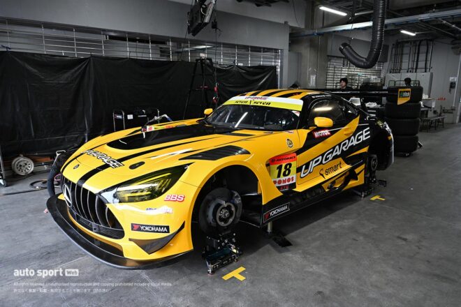 2025スーパーGT富士公式テスト　3月28日 搬入日の様子