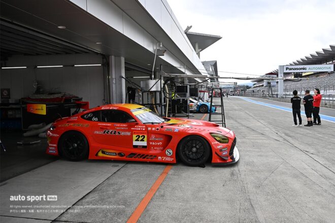 2025スーパーGT富士公式テスト　3月28日 搬入日の様子