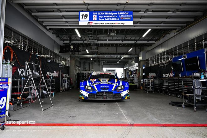 2025スーパーGT富士公式テスト　3月28日 搬入日の様子