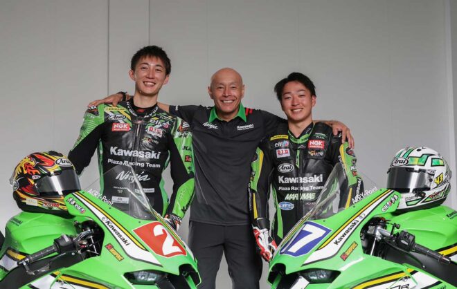 中山耀介がカワサキに移籍！ Kawasaki Plaza Racing Teamが鈴鹿8耐に向けた体制を発表
