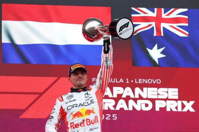 マックス・フェルスタッペン（レッドブル）が優勝