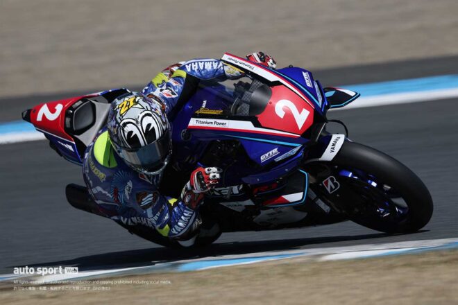 JSB1000はドゥカティ水野涼がトップ。初日はファクトリー勢が上位に／2025全日本ロード PRE-TEST “Round ZERO”