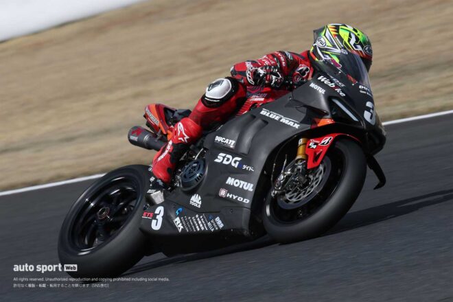 「思わずガッツポーズが出てしまったと書いてください」テスト初日にJSB1000トップにつけた水野涼／全日本ロード“Round ZERO”