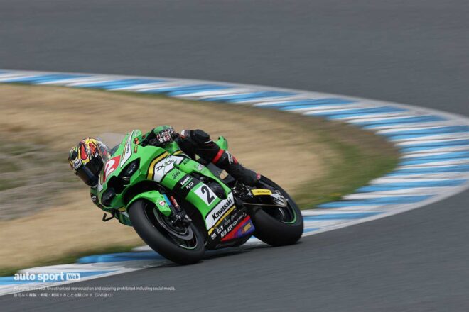 阿部がST1000首位。ホンダ國峰、カワサキ岩戸のトップ3／2025全日本ロード PRE-TEST “Round ZERO”