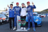 星野一樹監督、ベルトラン・バゲット、星野一義総監督、平峰一貴（TEAM IMPUL）