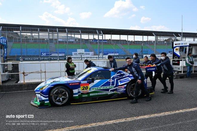 2025スーパーGT第1戦『OKAYAMA GT 300km RACE』　4月11日 搬入日の様子