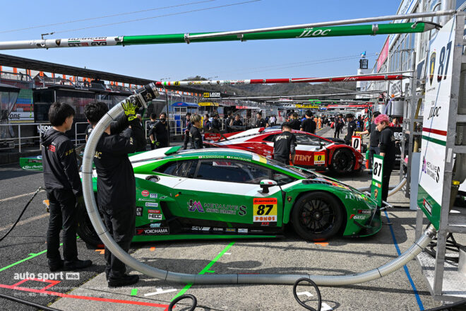 2025スーパーGT第1戦『OKAYAMA GT 300km RACE』　4月11日 搬入日の様子